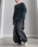 Spico Maxi Balloon Black Denim