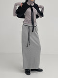 Boucle Strap Cape Cardigan
