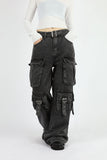 Fuse pocket black denim