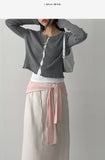 Ribbed sleeveless top