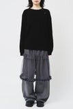 Miz Open Button Knit