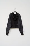 (W) Monk Dot Zip Up