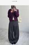 Varnish Cotton Wide Pants