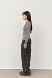 (W) Glee Button Top