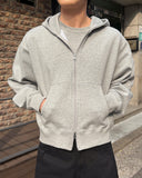 Crop Hood Zip-Up