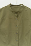 (W) Cake Pocket Slim Shirt