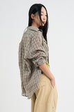 Mar over check shirt