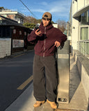 Warm Cotton Wide Pants