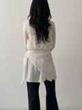 [Scarf SET] Bambi Layered See-through Mini One Piece