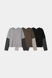Pack Slab Layered Longsleeve