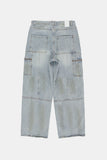 Wickham vintage washed denim pants