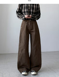 Gallua Peach Wide Pants