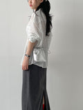 Flower Asa Over Fit Shirt