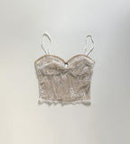 Eilana Ribbon Lace Top