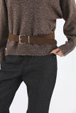 Boca One-Shoulder Belt Set Knit