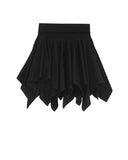 WAVE CUT SWEAT SKIRT