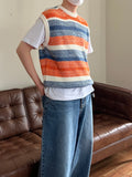 Fresh Stripe Knit Vest