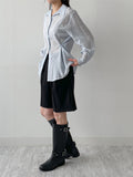 Actor Linen Two-Way Loose Fit Shirt
