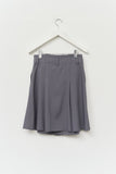 (W) Demon Pleats Skirt