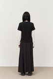 (W) Yuji Dot Layered Top