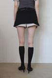 Double layered cotton shorts