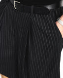 Double Tuck Half Slacks