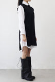 Chels Knit Vest + Shirt One Piece Set