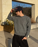 Soft wool round knit