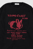 Club rabbit printed knit