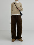 [1+1] Angora Mock Turtleneck T-Shirt