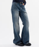 Boyfit bootcut denim pants