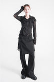 ZIP SLIT BLOUSE