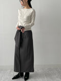 Jelly Boat Neck Long Sleeve T-Shirt