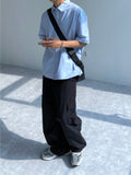 Wearable String Cotton Half Shirt