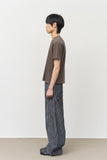 Oki Striped Wide Denim