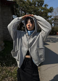 RIBET 2WAY HOOD ZIP UP