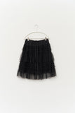 (W) Ink Frill Skirt