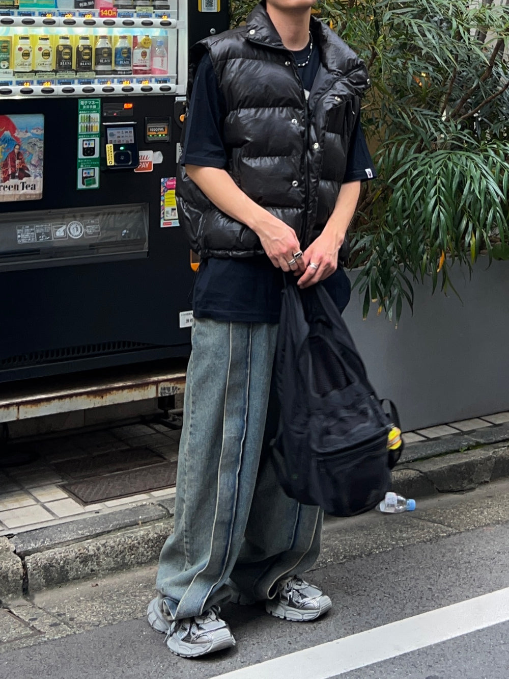 【KOOLOSET】Front Pintuck Bijo Denim KOOLOSET (クロゼット) - フロントピンタックビジョデニム