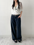 Cross-banding Mary Jane flat shoes