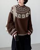 Lovely Nordic Balloon Knit
