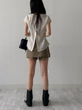 [2way] French Twill Nylon Handbag