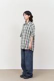 (W) Indigo Low-rise Denim