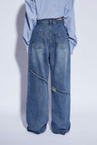 twisted denim