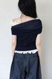 Low mesh off tee