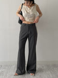 [Unisex] Summer Bootcut Wide Slacks