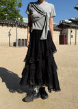 DRAPE SHIRRING T-SHIRTS