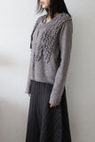 Rev Frill Knit Cardigan