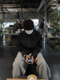 round knit bucket hat