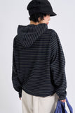 Pony pigment crop hood zip-up