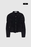 Leona shirring blouse